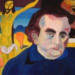 Gyula Gömbös in Gauguin's studio