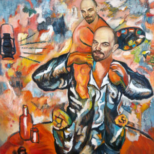 Every good painter and in good case his student too is a revolutionary in Sandro Chia's studio 2025